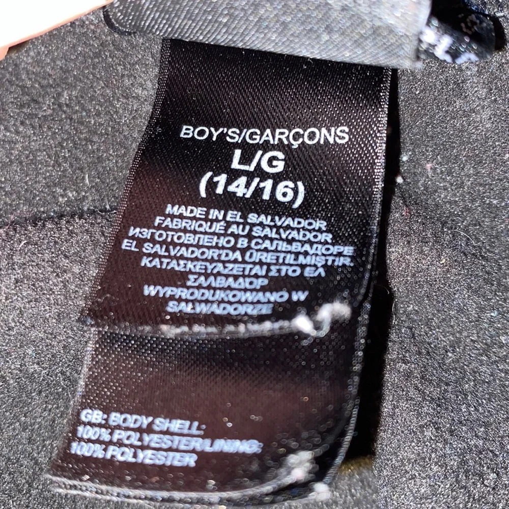 Boys North Face Large Winter Jacket with Hood - Picture 4 of 5